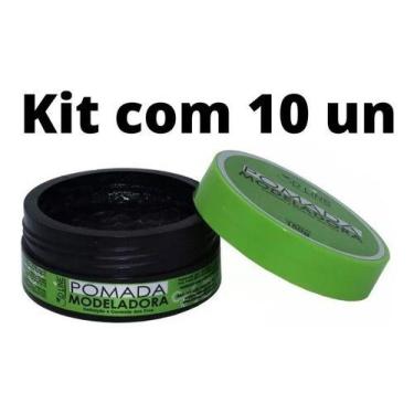 Imagem de Pasta Modeladora Super Fixação 3d Line 150gr Kit Com 10un