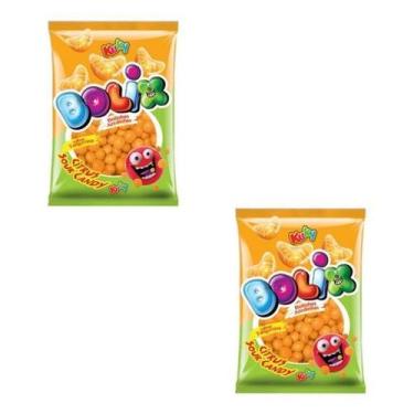 Imagem de Bala Goma Azeda Kit com 2 Saquinhos de 500g Sabor Tangerina - Kuky