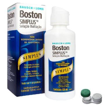 Imagem de Boston simplus solução multiação 120ml  - Bausch & Lomb, incolor