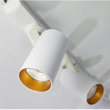 Imagem de Trilho Eletrificado 2m + 5 Spot Led 10w 3000k Bivolt Branco - Delis