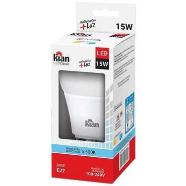 Imagem de Lâmpada Led 15w 25.000h 1350lm 6500k Kian - Kian