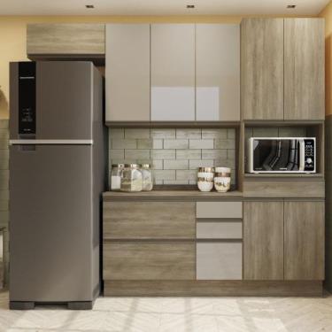 Imagem de Cozinha Completa Planejada 2,60mt 05 peças Linha Maxxi CB343 Kappesber