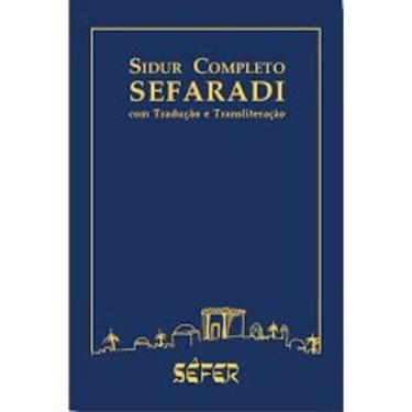 Imagem de Livro Sidur Completo Sefaradi Com Tradução E Transliteração