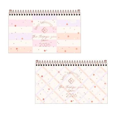 Imagem de Agenda espiral semanal de bolso Soho 2026 Tilibra