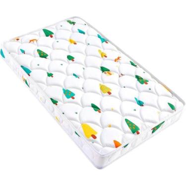 Imagem de Colchão de berço para bebês VIVIDVIBEBEARPAS Firm Support 33x50cm