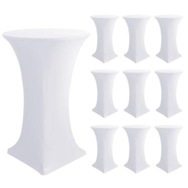 Imagem de Toalha de mesa Enjoyidea Cocktail Table Covers Spandex 32x43cm