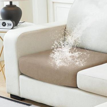 Imagem de Capa de almofada de sofá NAISI impermeável, areia grossa de veludo