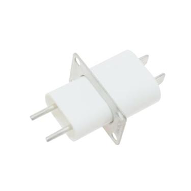 Imagem de Boginity Garras de Receptáculo Magnetron com Capacitores de Ilhós - Receptáculos de Filamento Peças de Reposição Universais Universais para Fornos de Micro-ondas