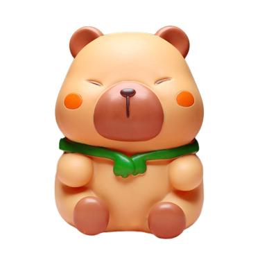 Imagem de Banco de moedas de PVC Capybara Adorable Home Cofrinho 18 cm