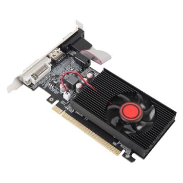 Imagem de VBESTLIFE Placa Gráfica GT610 de 2 GB, GPU DDR3 de 64 Bits, Placa de Vídeo para Jogos PCIE 2.0 16X de 700/1200 MHz, Suporte para Placa Gráfica de Computador de Mesa para DirectX 11