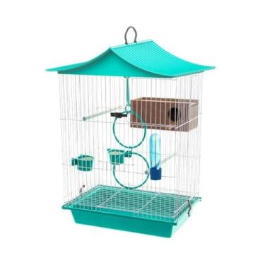 Imagem de Gaiola Chinesinha P/Periquito Australiano(Ciano)