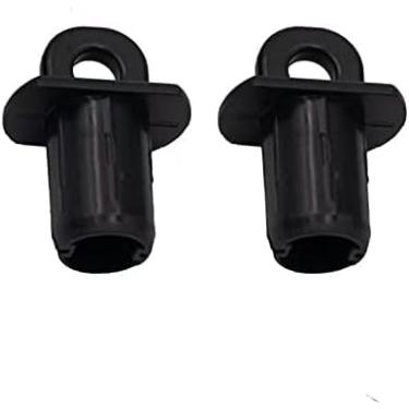 Imagem de Persianas universais internas e externas e tampa de extremidade do obturador – Substituição bege fácil de instalar – Durável, sem necessidade de ferramentas (preto)