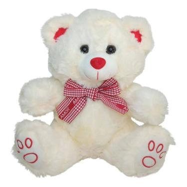 Imagem de Urso Lindo De Pelúcia Com Laço Amor Namorados
