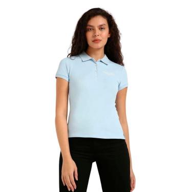 Imagem de Blusa Polo Tommy Hilfiger Slim Script SS Feminina-Feminino