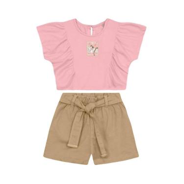 Imagem de Conjunto infantil menina floral Mundi-Feminino