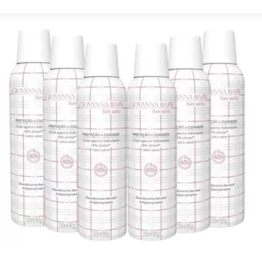 Imagem de Kit 6 Desodorantes Spray Blanc Vanilla da  Giovanna Baby - 150ml/90g