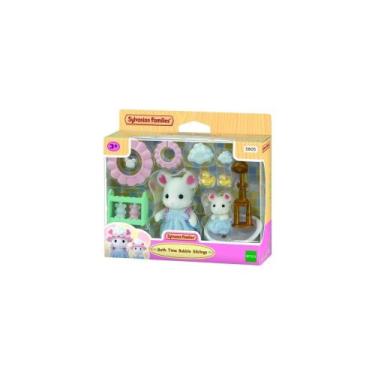 Imagem de Hora do banho dos irmaos ensaboados 5805 - SYLVANIAN FAMILIES