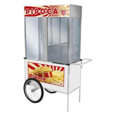 Imagem de Carrinho de Pipoca Luxo com Rodas de Bicicleta - Cefaz