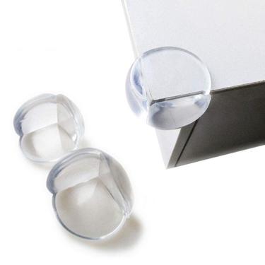 Imagem de 10pcs. Protetores De Quinas E Cantos De Silicone C/ Adesivo