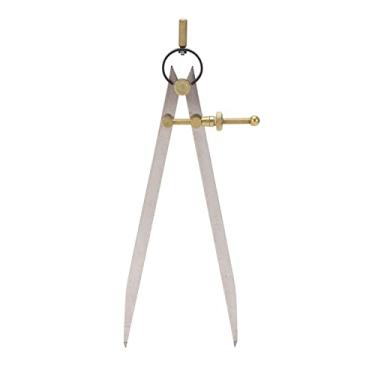 Imagem de Divisor de Asa de Alta Precisão, Resistente à Ferrugem, Dourado, Ajustável, Com Trava, Divisor de Couro, Ferramenta Rotativa de Desenho de Couro, Artesanato Em Couro, Acessórios para Artesanato Em (250 mm)