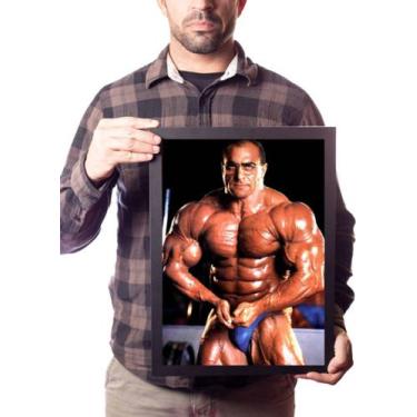 Imagem de Quadro Decorativo El Sonbaty Nasser Lenda Fisiculturismo - Fanarte