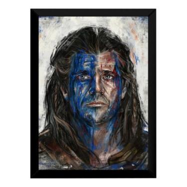 Imagem de Quadro Filme Coração Valente Arte William Wallace Mel Gibson - Fanarte