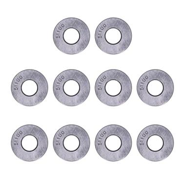 Imagem de Rolamentos Axiais de Esferas Em Miniatura Akozon 10 Peças, Série Ultraleve, Desempenho Suave para Projetos DIY e Robótica - Perfeito para Necessidades de Engenharia de Precisão