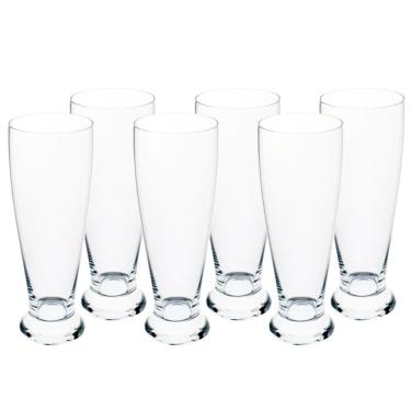Imagem de Conjunto de Copos para Cerveja Bohemia Pilsner 300 ml em Cristal Ecológico – 6 Peças