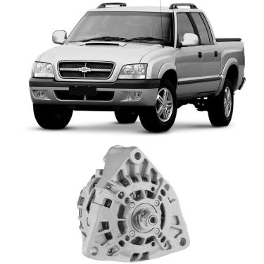 Imagem de Alternador Chevrolet S10 2.8 2000 a 2005 90A 12V F000BL0477 SEG Automotive