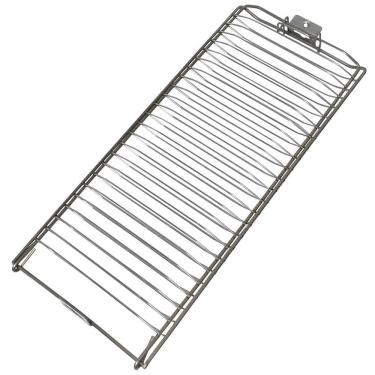 Imagem de Grelha Peixe Multiuso Aço Inox Para Churrasco 20X40Cm