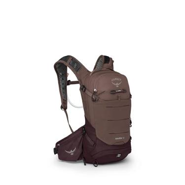 Imagem de Osprey Mochila feminina para mountain bike com reservatório hidráulico, Marrom magma, One Size, Mochila de mountain bike com reservatório hidráulico