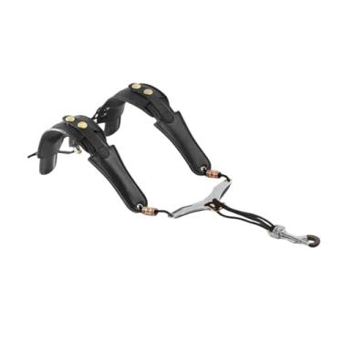 Imagem de Esquirla Alça de ombro saxofone, ombro duplo, profissional para crianças adultos sax arnês sax sax para sax tenor alto soprano