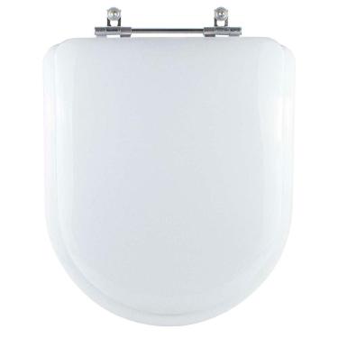 Imagem de Assento Sanitário Almofadado Levanzo Branco Para Vaso Eternit