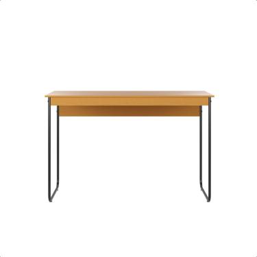 Imagem de Mesa Para Escritório Escrivaninha Ofiice 120 Cm Metal Criare Canela