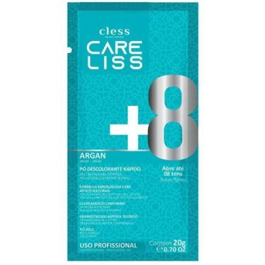 Imagem de Pó descolorante Care Liss +8 tons com argan preserva hidratação e inte