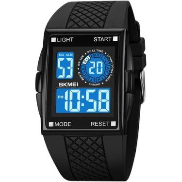 Imagem de Relógio Gosasa Men Sports Military Digital LED à prova d'água