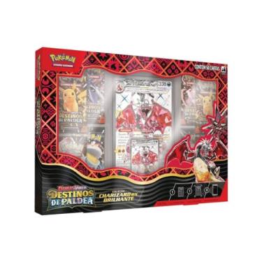 Imagem de Copag Cartas Pokémon Box Destinos de Paldea Charizard
