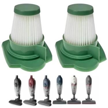 Imagem de 2 Filtro Verde Compatível com Aspirador Vertical Power Speed Electrolux A21794001 STK12 STK13 STK13A STK14 STK14B STK15 Hepa Peça Reposição