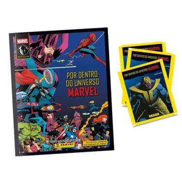 Imagem de Marvel Comics 2025 - Álbum Capa Cartão + 6 Envelopes - Panini