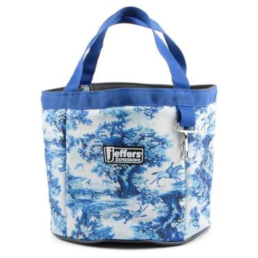 Imagem de Jeffers Expression Grooming Tote Caddy – Organizador portátil de cuidados com animais para cavalos, cães, gatos, gado, celeiro, trailer, estábulo - escovas, aparadores, toalhas, frasco de spray