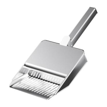 Imagem de IEUDNS Pá para areia de gato, peneira para caixa de areia de animais de estimação, ferramenta de limpeza para peneirar rapidamente.