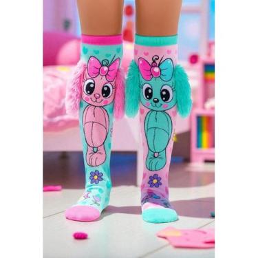 Imagem de Meias 3D Infantil Maluca Divertida Personagens oi - NoBrand, Coelha La