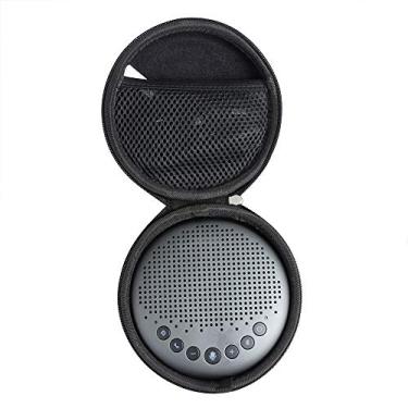 Imagem de Hermitshell Hard Travel Case for eMeet Luna Updated AI Noise Reduction Algorithm Featured Bluetooth Speakerphone