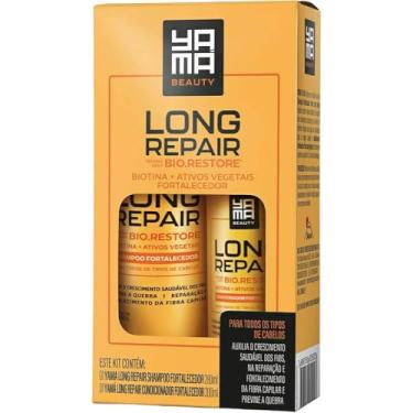 Imagem de Yamá Long Repair - Kit Fortalecedor Biotina Duo Box (2 Produtos)