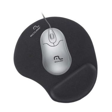 Imagem de Ac.desktop Mouse Pad Gel Grande Preto - AC024 - Multilaser, Preto, Nor