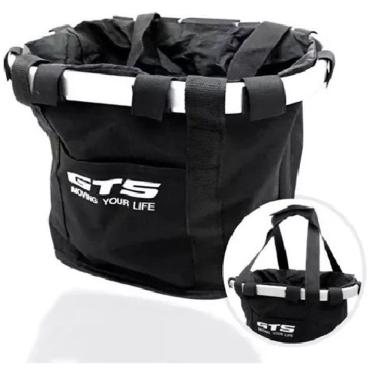 Imagem de Cesta Bike Pet Cachorro Gato 26 29 Alum Engate Rápido Preta