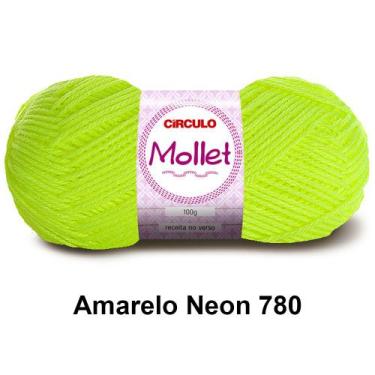 Imagem de Lã Fio Mollet Círculo 100g 200m Novelo - Tricô e Crochê 1/2, 780 - Ama