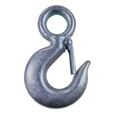 Imagem de  Gancho Olhal Forjado 0,5 Tonelada 1/4" - Com Trava