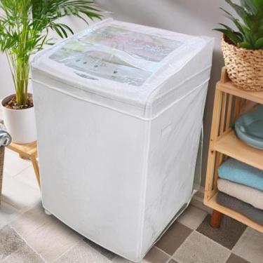 Imagem de Capa Máquina de Lavar Impermeável transparente 8kg 9kg 10kg 11kg 12kg 