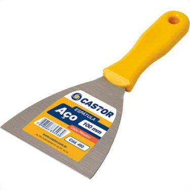 Imagem de Espatula Castor Aco 10 C/Cabo Plast 493